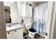 Well-maintained bathroom with a granite vanity, coordinating fixtures, and a shower-tub combination at 11 Plymouth Ct, Kingston, GA 30145