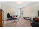 Versatile bonus room with neutral walls, carpet flooring, and a window at 3780 Casual Ridge Way, Loganville, GA 30052