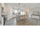 Stylish kitchen with stainless steel appliances, modern cabinetry, and a center island with bar stool seating at 6304 Brookwater Vw, Mableton, GA 30126