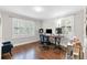 Bright home office with hardwood floors, natural light, and ample workspace at 1659 Beecher Sw St, Atlanta, GA 30310