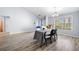Bright living room featuring luxury vinyl plank flooring at 823 Langley View Ct, Loganville, GA 30052