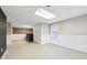 Spacious basement featuring white walls, beige floors and wood stove at 2667 Fieldstone Se Dr, Conyers, GA 30013