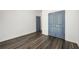 This bedroom has hardwood floors and a large closet at 281 Griffin Nw St, Atlanta, GA 30314