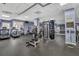 Community gym with modern exercise equipment at 799 Hammond Dr # 314, Atlanta, GA 30328