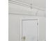 This is a closet with shelving and a door at 1584 Fernstone Nw Cir, Acworth, GA 30101