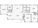 Layout of home with labeled rooms, including the primary bedroom, kitchen, and multiple bedrooms and bathrooms at 1652 Detroit Nw Ave, Atlanta, GA 30314