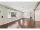 Spacious living room with hardwood floors and neutral wall paint at 1652 Detroit Nw Ave, Atlanta, GA 30314
