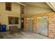 Carport with brick wall and fenced in patio area at 266 Adair St, Decatur, GA 30030
