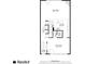 Detailed floor plan showcases the home's layout with Gathering room, kitchen, and dining on level 2 at 1290 Fernwood Ne Cir, Brookhaven, GA 30319