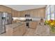 Spacious kitchen with stainless steel appliances, granite countertops, and eat in area at 3463 Chastain Glen Ne Ln, Marietta, GA 30066