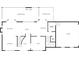 Main level floor plan featuring a kitchen, living room, Gathering room, and outdoor kitchen at 4094 Norton Se Pl, Smyrna, GA 30082