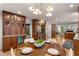 Kitchen with wood cabinets, table, and stainless steel appliances at 4094 Norton Se Pl, Smyrna, GA 30082