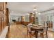 Spacious kitchen with custom wood cabinets, stainless steel appliances, and breakfast area at 4094 Norton Se Pl, Smyrna, GA 30082