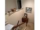 Stairway with wood railing and decorative furnishing elements at 602 Springharbor Dr, Woodstock, GA 30188