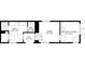 Floor plan outlining the layout and dimensions of a bathroom, room and electrical room at 1011 W Paces Ferry Nw Rd, Atlanta, GA 30327