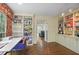 Bright home office with custom built-ins, hardwood floors, and natural light at 1011 W Paces Ferry Nw Rd, Atlanta, GA 30327