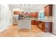 Stylish kitchen with stainless steel appliances, granite countertops, and center island for cooking at 429 Gold Xing, Canton, GA 30114