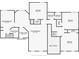 Upstairs floor plan showing the primary bedroom, bathrooms and more bedrooms at 745 Amberton Close, Suwanee, GA 30024