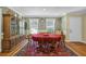 Elegant dining room with hardwood floors and natural light at 3139 Mary Dr, Marietta, GA 30066