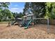 Fun playground features slides, swings, and a climbing structure in a kid-friendly environment with wood chip ground at 4628 Mountain Creek Ne Dr, Roswell, GA 30075