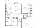 Detailed floor plan showcasing the layout of the home, including bedrooms, bathrooms, and living spaces at 494 Charleston Pl, Villa Rica, GA 30180