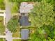 Aerial view of the house showcasing the roof, landscaping, and neighborhood at 67 Lannon Ne Ave, Atlanta, GA 30317