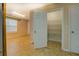 Walk-in pantry showing shelving for plenty of storage and vinyl flooring at 116 Laurel Ln, Social Circle, GA 30025
