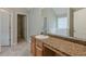Bathroom with vanity, bathtub, and tile flooring at 4139 Kensington Cv, Atlanta, GA 30349