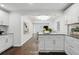 Modern kitchen featuring white cabinetry, granite countertops, and stainless steel appliances at 360 New Jersey Nw Ave, Atlanta, GA 30314