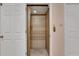 Residential elevator providing convenient accessibility between floors, fitted with safety features and carpet at 1020 Riverside Rd, Roswell, GA 30076