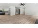 Bright, open-concept living area boasts hardwood floors and flows into a modern kitchen at 267 Green Hill Rd, Sandy Springs, GA 30042