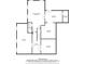 Detailed floor plan showcasing layout with dimensions for rooms, storage, and total square footage at 1811 Fountain Hill Ct, Duluth, GA 30097