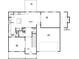 Main floor plan featuring a kitchen, breakfast area, living room, and a two-car garage at 496 Charleston Pl, Villa Rica, GA 30180