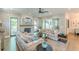 Bright and airy living room with fireplace and doors to the outside for easy indoor/outdoor living at 1272 N Highland Ne Ave, Atlanta, GA 30306