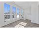 Light and airy area with french doors leading to the outdoor balcony at 1779 Beckham Ne Pl # 58, Atlanta, GA 30324