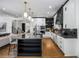 Elegant kitchen with a center island, stainless steel appliances, and an open floor plan at 2641 Drew Valley Ne Rd, Brookhaven, GA 30319