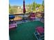 Relaxing outdoor deck complete with seating, a table, and a grill at 134 Sierra Cir, Woodstock, GA 30188