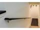 Well-lit staircase with modern railings and tiled landing that leads to the upper floors at 4246 River Green Nw Dr # 202, Atlanta, GA 30327
