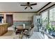 Cozy dining area with table, chairs, natural light, and outdoor views at 5800 S Richland Creek Rd, Buford, GA 30518