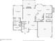 First floor plan features a primary bedroom, bathroom, Gathering room, kitchen, garage, dining and living rooms at 6565 Scottsfield Trce, Cumming, GA 30028
