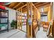 Unfinished basement with storage and wooden support beams offers plenty of potential for customization at 932 Mount Airy Sw Dr, Atlanta, GA 30311