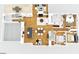 A floor plan rendering showing a spacious open-concept layout, multiple bedrooms, and multiple bathrooms at 2327 Doreen Ne Ct, Atlanta, GA 30345