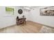 Office features a contemporary desk, lots of light and hard surface flooring at 2327 Doreen Ne Ct, Atlanta, GA 30345