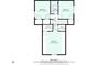 Floor plan showcasing layout of bedrooms and bathroom on third floor at 96 Grover Way, Dallas, GA 30157