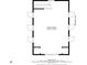 Floor plan detailing bonus room layout and attic storage on the third floor at 96 Grover Way, Dallas, GA 30157