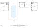 Floor plan showing layout of swimming pool, patio, one-car garage and porch at 96 Grover Way, Dallas, GA 30157