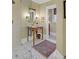 Elegant bathroom featuring a unique vanity sink, glass shower, and stylish decor at 15 Northwood Ne Ave, Atlanta, GA 30309