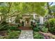 Well-maintained home exterior with a stone walkway, featuring an inviting front porch and landscaped garden at 1601 Marlbrook Ne Dr, Atlanta, GA 30307