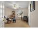 Cozy bedroom featuring neutral walls, carpet, and a window for natural light at 5 Renfroe Ct, Decatur, GA 30030