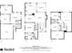 Floorplans for the basement, first floor, and second floor are included at 5 Renfroe Ct, Decatur, GA 30030